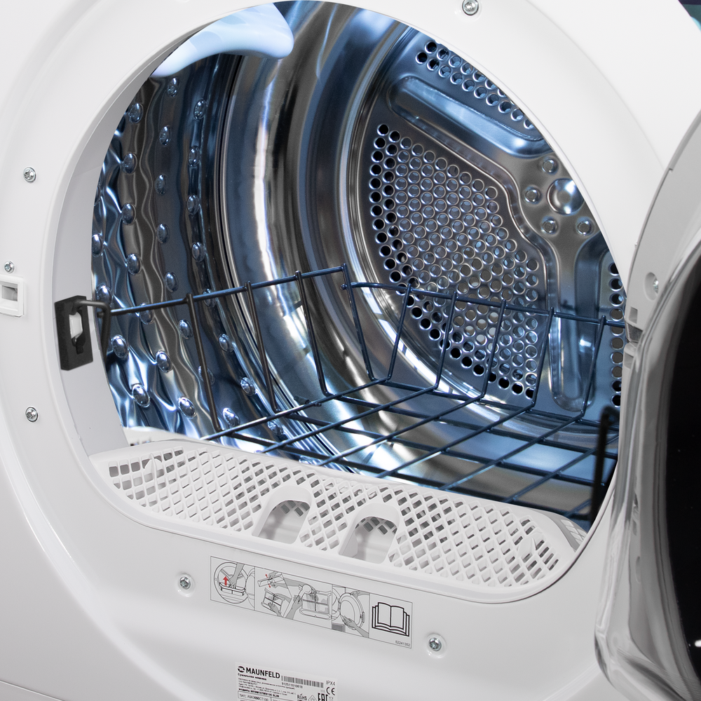 картинка Сушильная машина Maunfeld MFDM158WH300 HP SLIM 