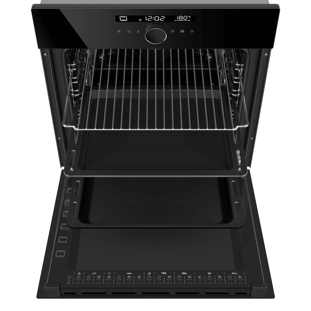 картинка Электрический духовой шкаф Maunfeld EOEH7613B Glossy 