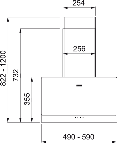 картинка Кухонная вытяжка полновстраиваемая Franke TEMPER 50 WH белая  картинка Кухонная вытяжка полновстраиваемая Franke TEMPER 50 WH белая