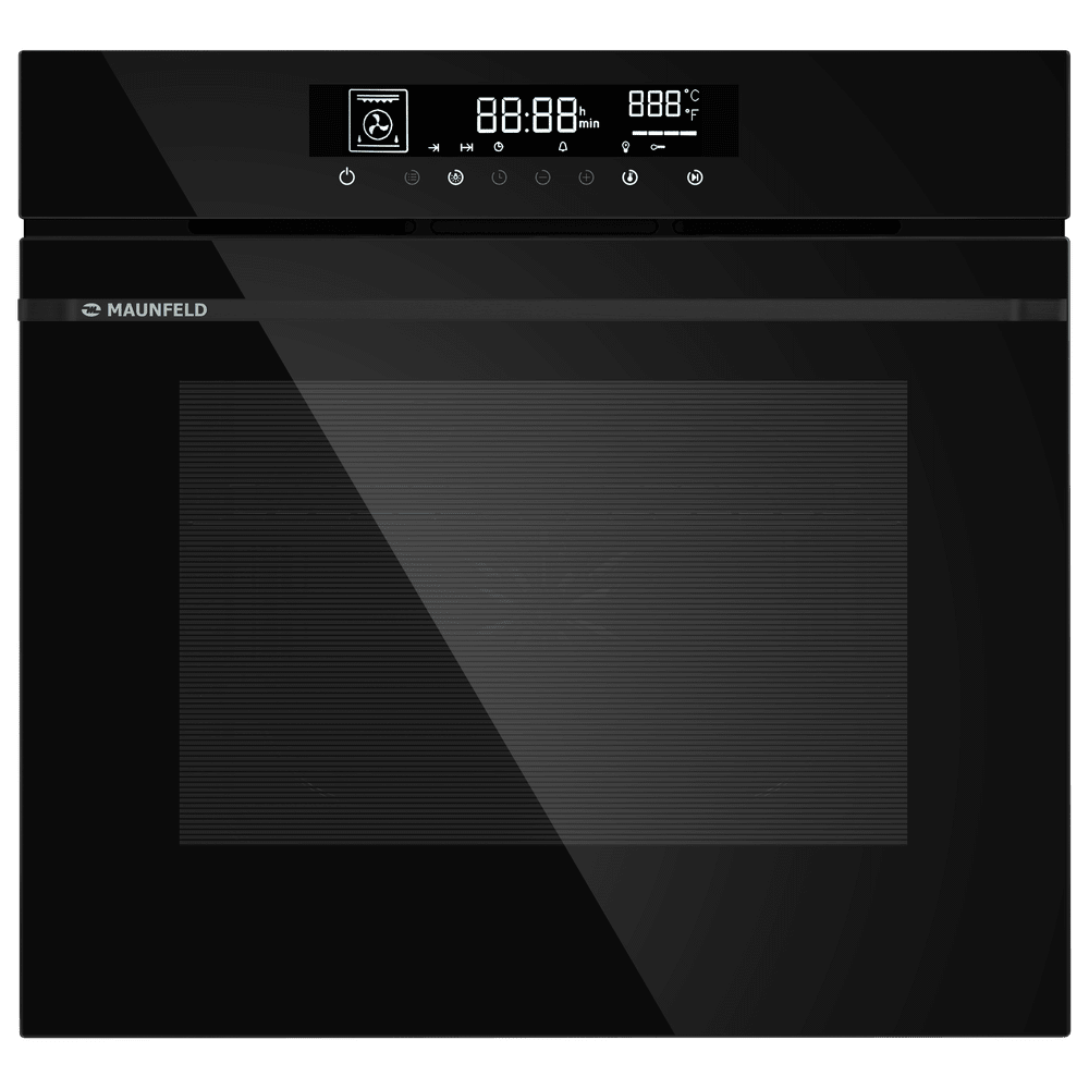 картинка Электрический духовой шкаф Maunfeld AEOD76106B черный 