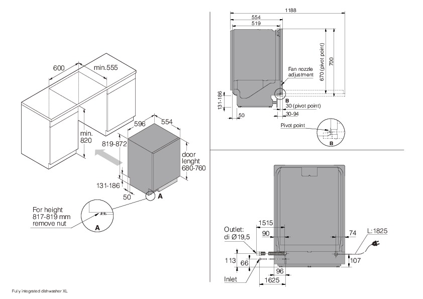 картинка Посудомоечная машина Asko DFI544D 