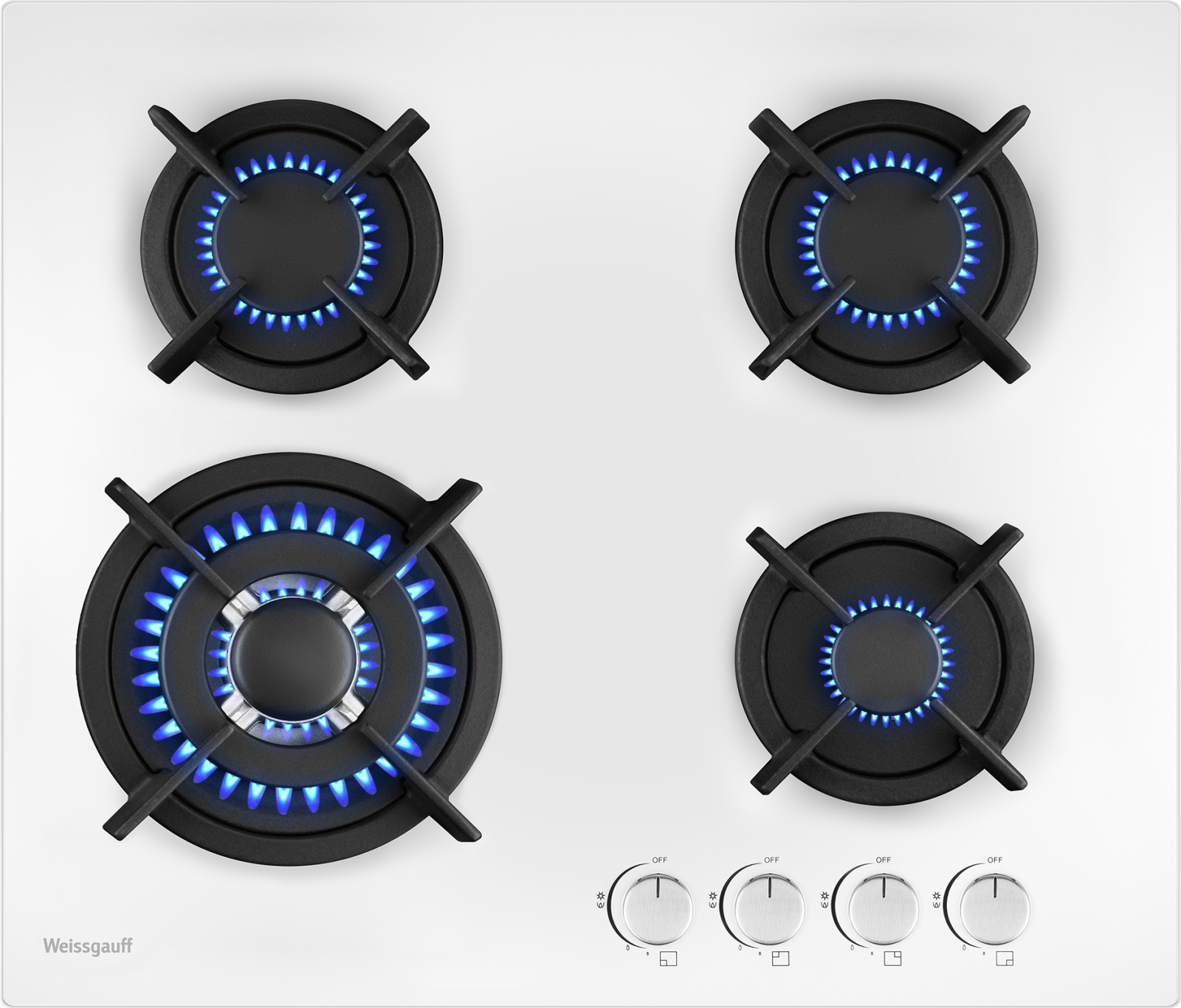 картинка Газовая варочная панель Weissgauff HG 640 WGH 