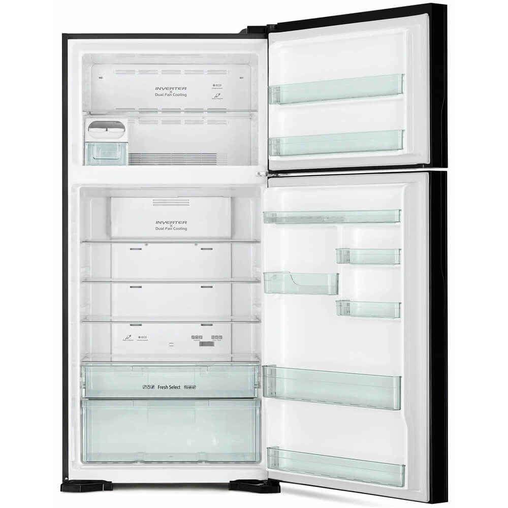 картинка Отдельностоящий холодильник Hitachi R-VG660PUC7-1 GGR графит 