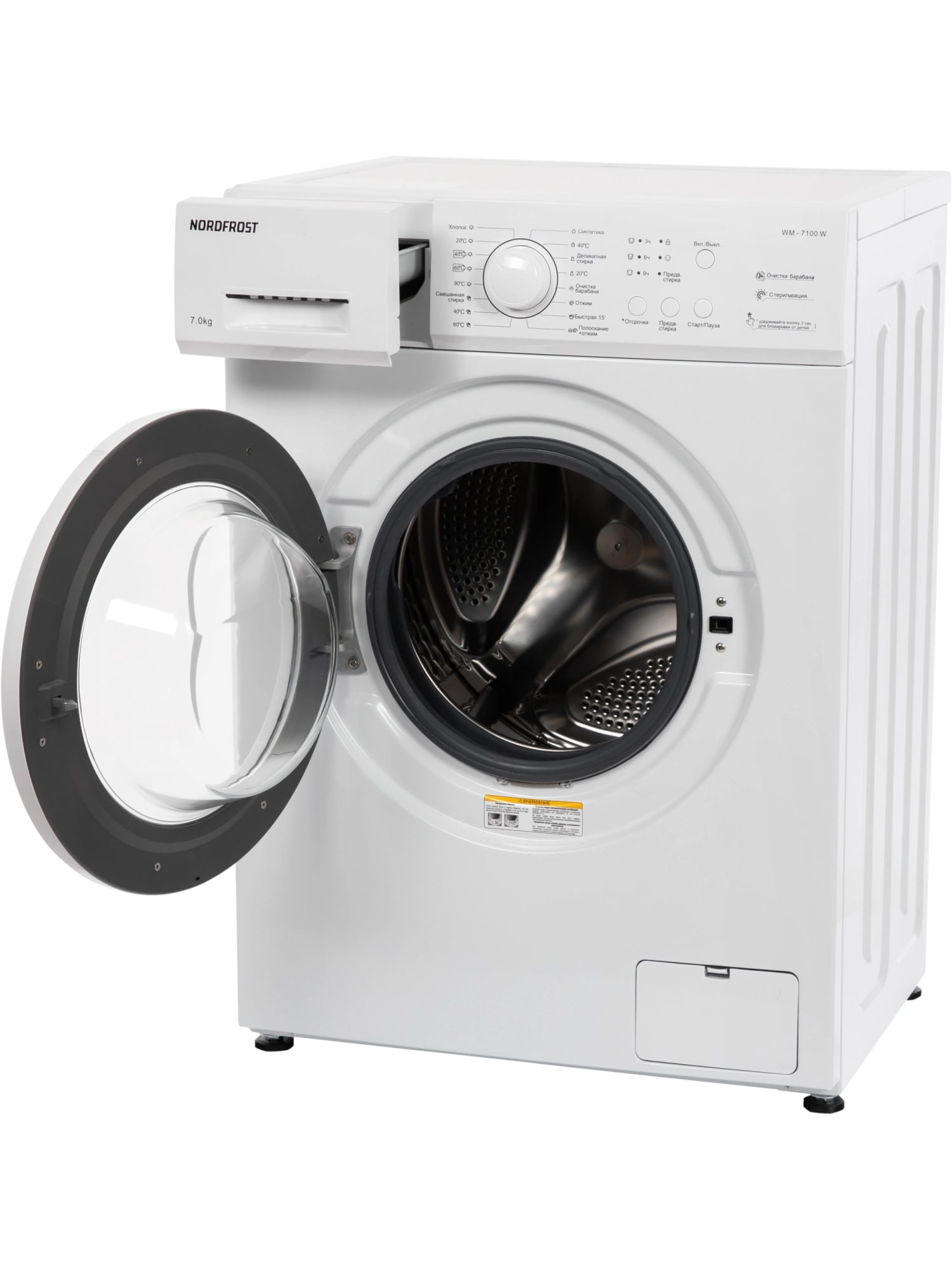 картинка Стиральная машина Nordfrost WM 7100 W 