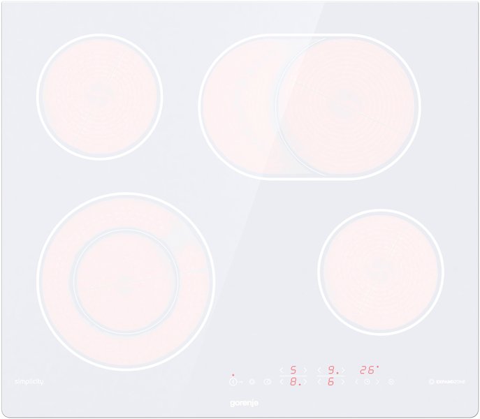 картинка Варочная панель Gorenje ECT643SYW белый 