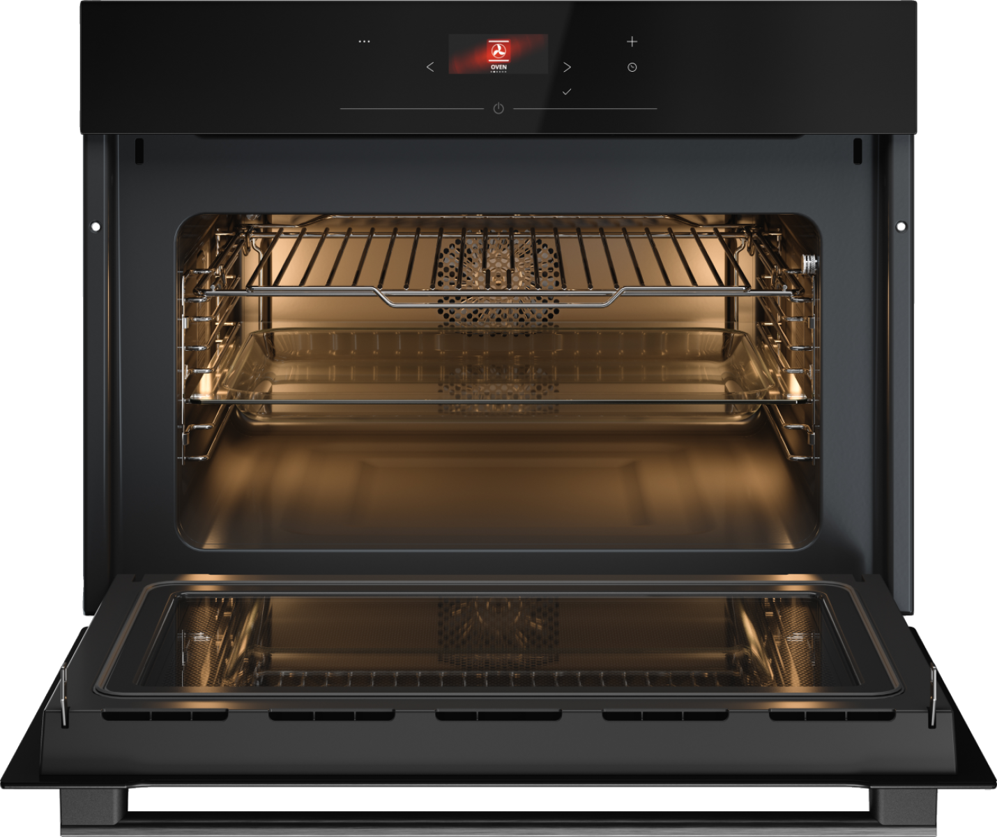 картинка Электрический духовой шкаф с функцией СВЧ Asko OCM24BGH черный 