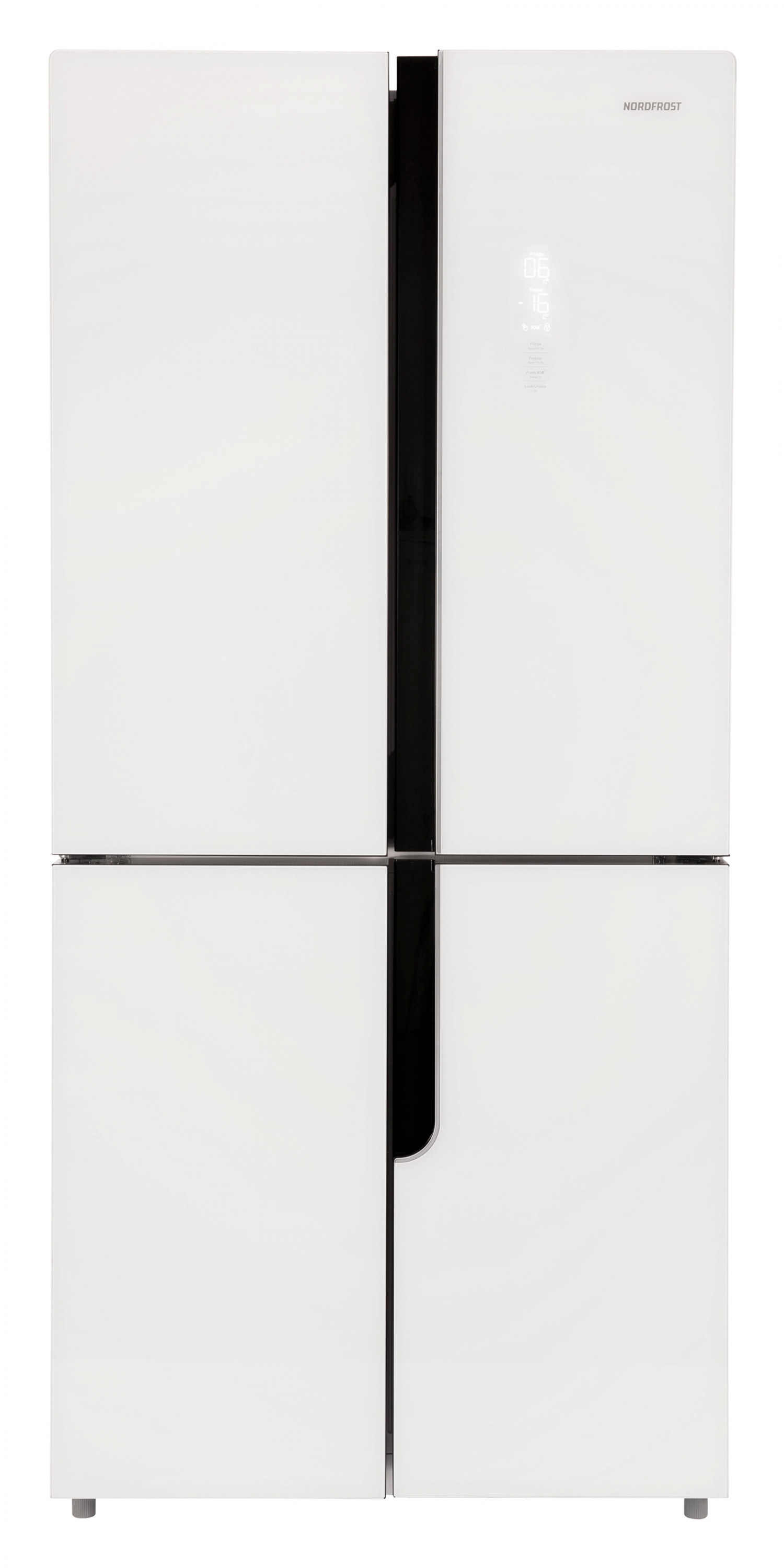 картинка Отдельностоящий холодильник Nordfrost RFQ 510 NFGW INVERTER 