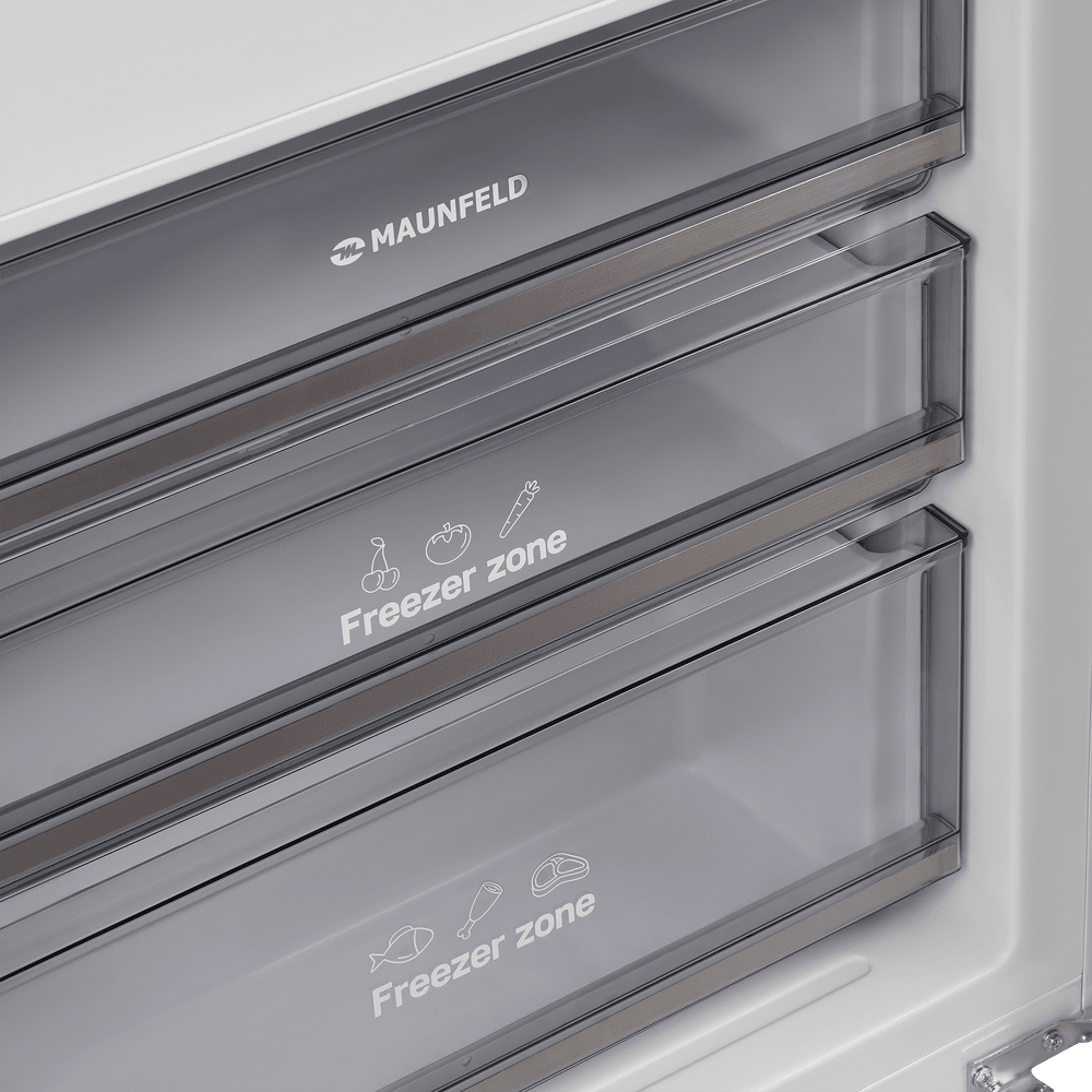 картинка Встраиваемый холодильник Maunfeld MBF193NFW1GR Inverter 