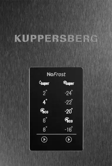 картинка Отдельностоящий холодильник Kuppersberg NRV 192 X 