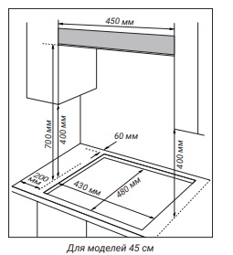 картинка Газовая варочная панель Hiberg VM 4235 W 