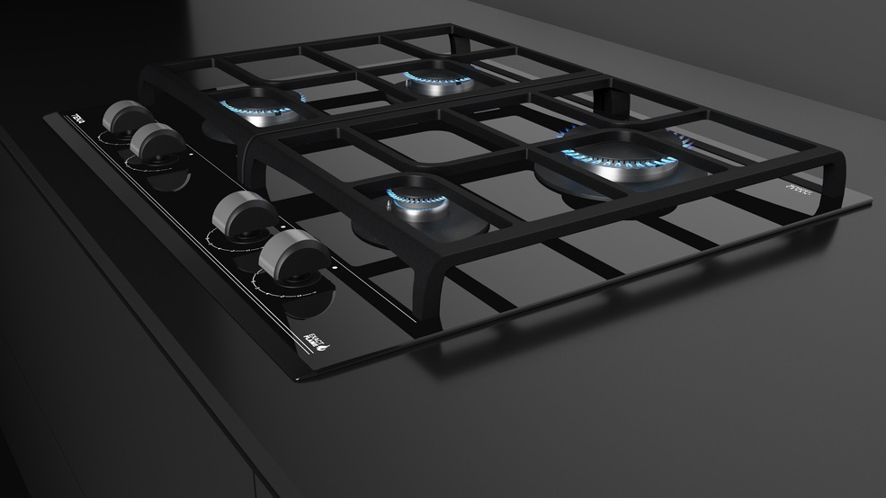 картинка Варочная панель Teka TOTAL GZC 64300 XBN BLACK черный 