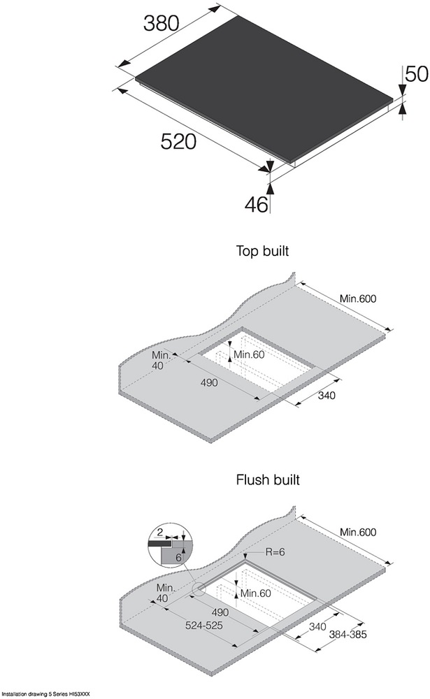 картинка Индукционная варочная панель ASKO HI5642FBG1 