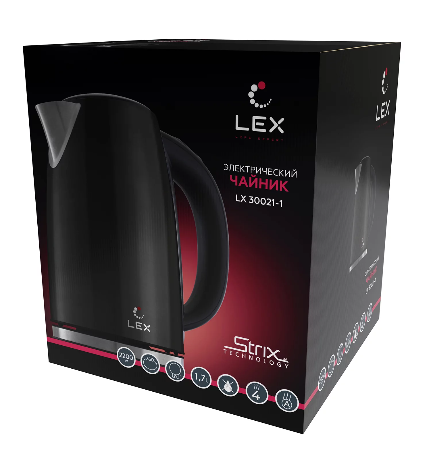 картинка Чайник Lex LX30021-1 