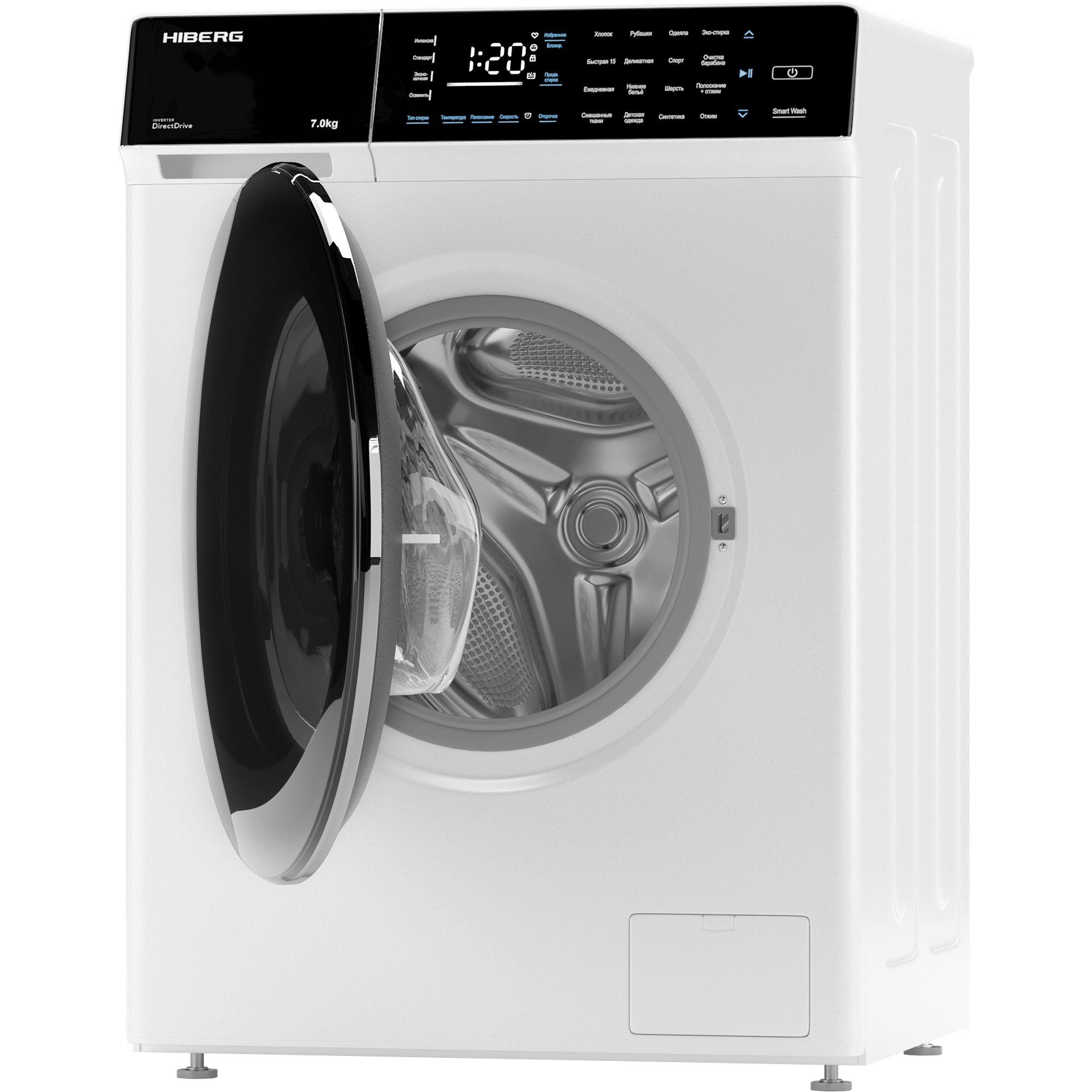 картинка Стиральная машина Hiberg I-DDQ9 - 712 W 