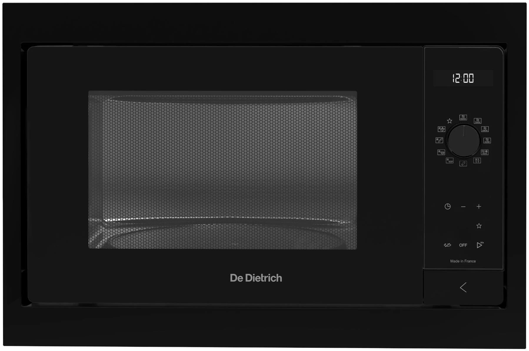 картинка Микроволновая печь De Dietrich DME4310B Infinite Black 