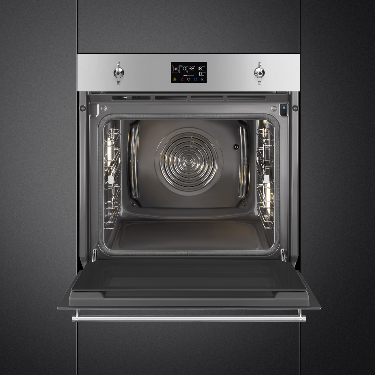 картинка Электрический духовой шкаф с функцией пара Smeg SOP6302S2PX  