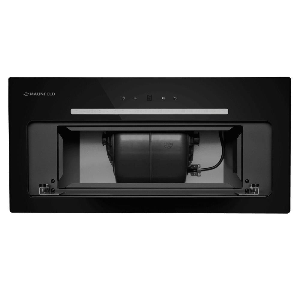 картинка Кухонная вытяжка Maunfeld TRAPEZE 602SGG BLACK 