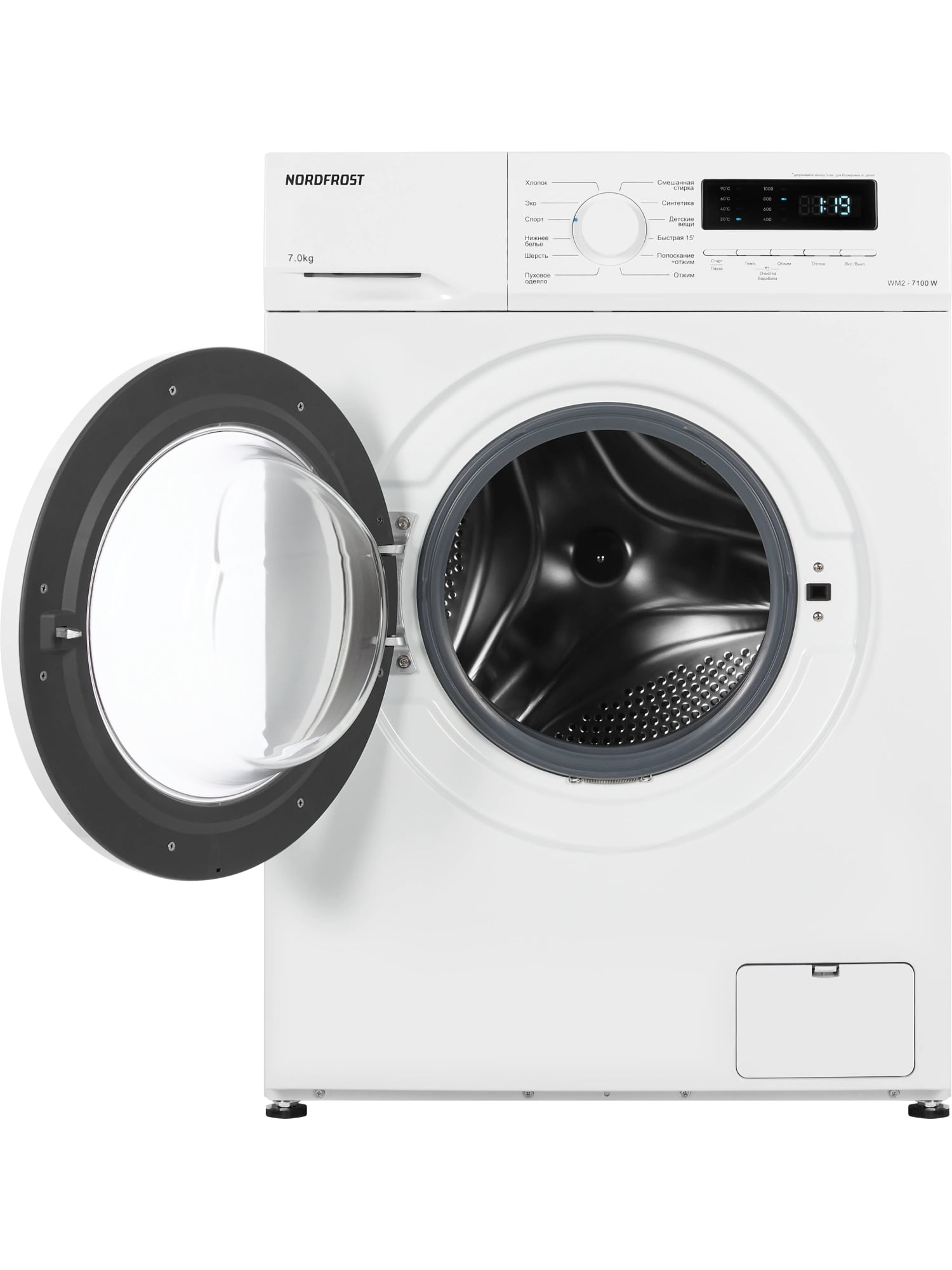 картинка Стиральная машина Nordfrost WM2 7100 W  картинка Стиральная машина Nordfrost WM2 7100 W