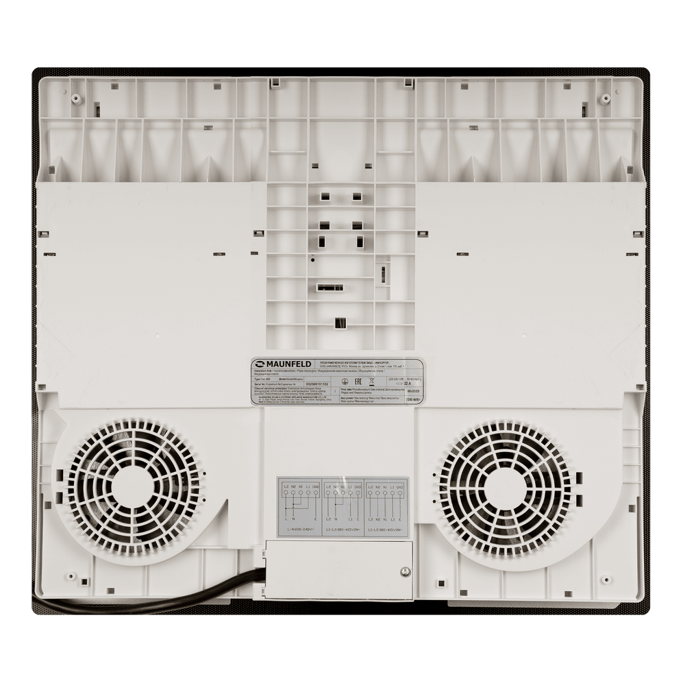 картинка Индукционная варочная панель Maunfeld AVI6044SSFBK 