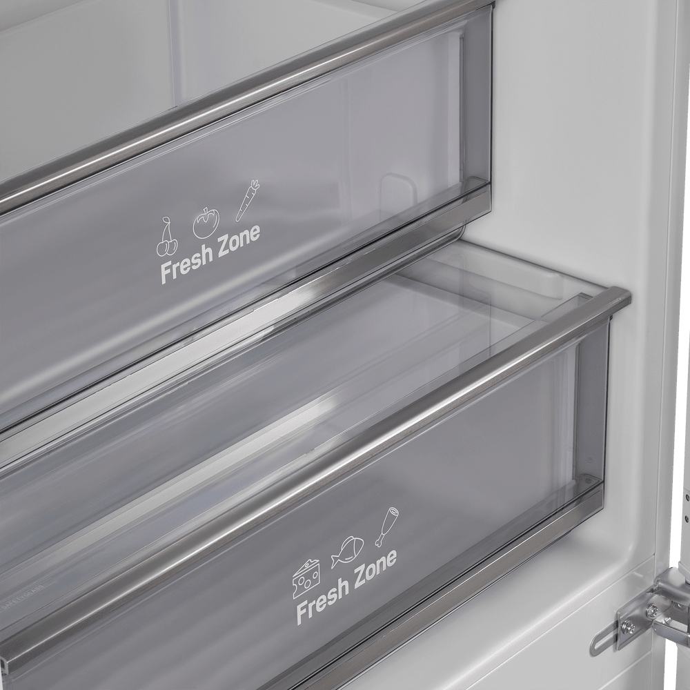 картинка Встраиваемый холодильник Maunfeld MBF19369NFWGR LUX Inverter 