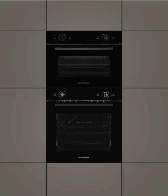 картинка Электрический духовой шкаф с функцией СВЧ Kuppersberg KMW 612 Black 