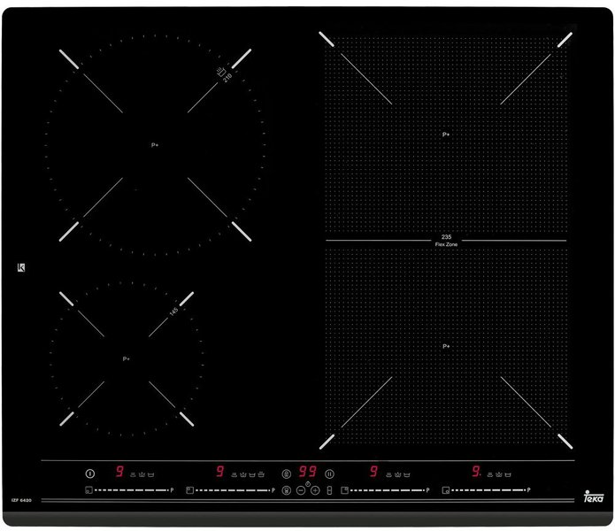 картинка Варочная панель Teka TOTAL IZF 64440 MSP BLACK черный 