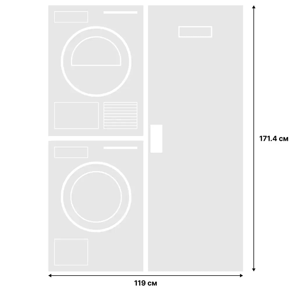 картинка Комплект ASKO Classic 13 (W2084.W/3 + T208C.W + DC7774 V.W) 