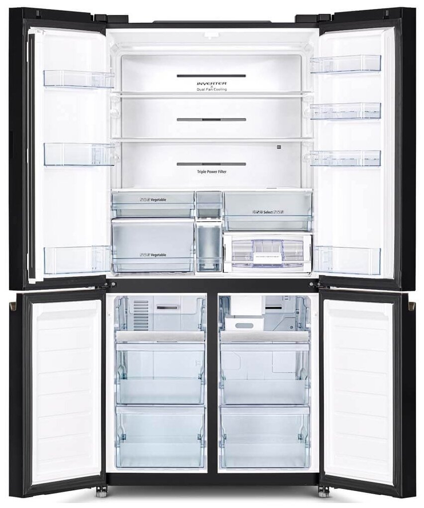 картинка Отдельностоящий холодильник Hitachi R-WB 720 VUC0 GMG графит 