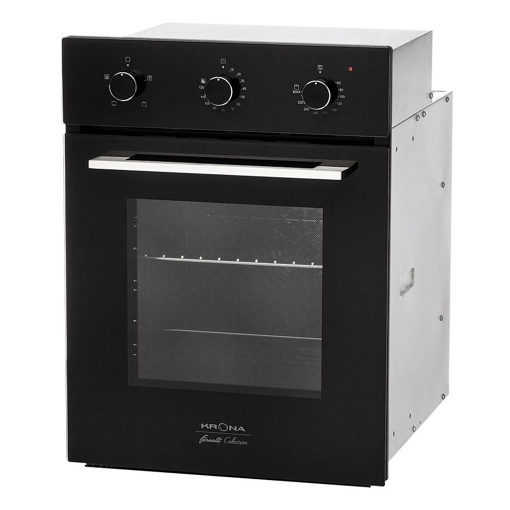 картинка Электрический духовой шкаф Krona BREVE 45 BL черный 