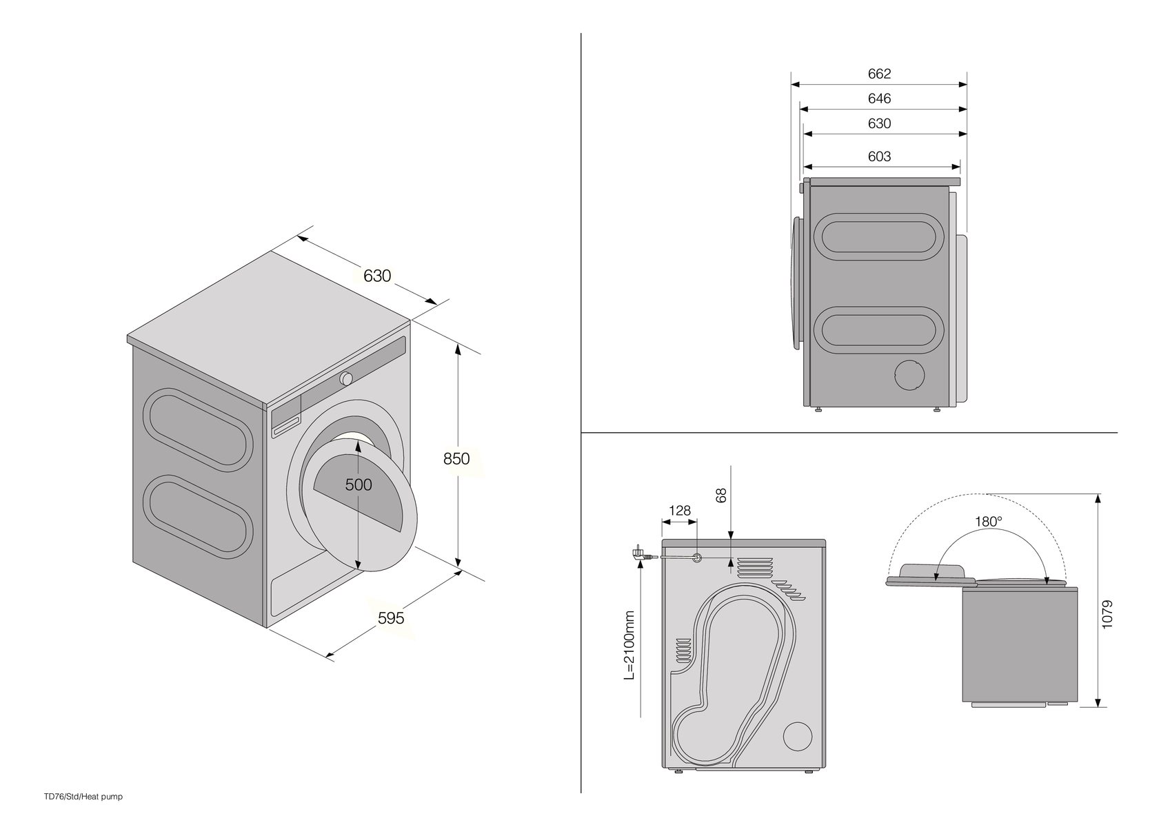 картинка Комплект Asko Style 16 (W5096RG + T509HRG) 
