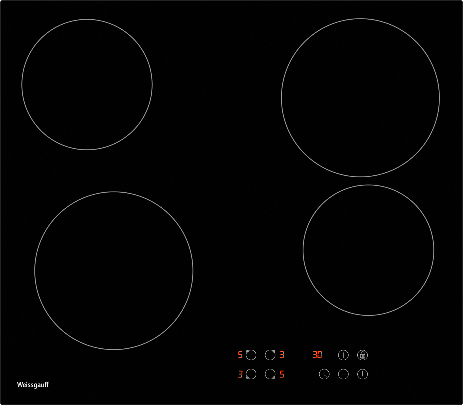 картинка Электрическая варочная панель Weissgauff HV 640 BA 