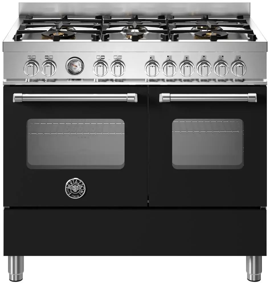 картинка Комбинированная кухонная плита Bertazzoni MAS106L2ENET чёрный 