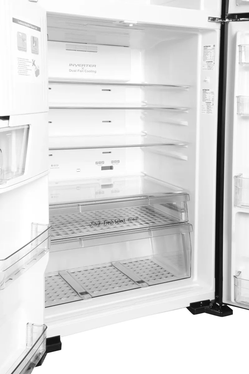 картинка Отдельностоящий холодильник Hitachi R-W660PUC7X GBW коричневый 