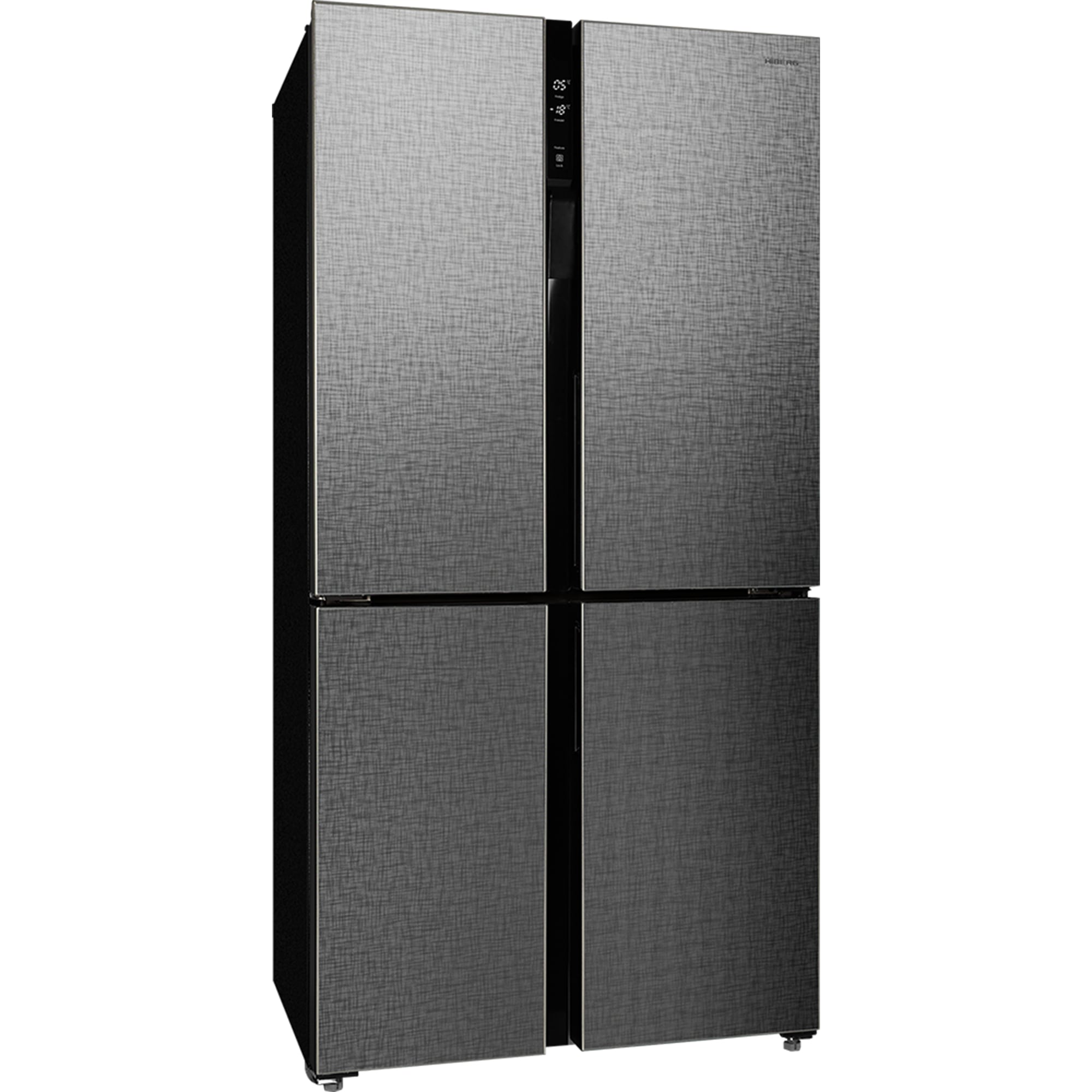 картинка Отдельностоящий холодильник Hiberg RFQ-500DX NFXQ INVERTER стальной лен 