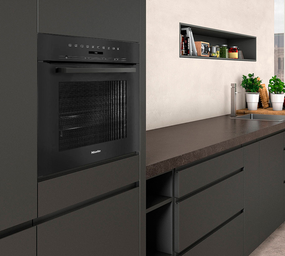 картинка Электрический духовой шкаф Miele H 7260 B OBSW обсидиан 