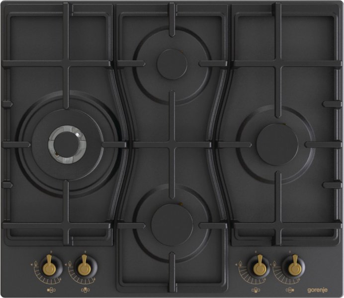 картинка Варочная панель Gorenje GW6D42CLB черный 