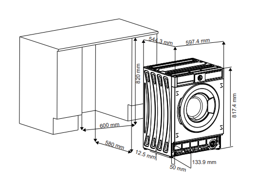 картинка Стиральная машина Jacky's JW B0722W 