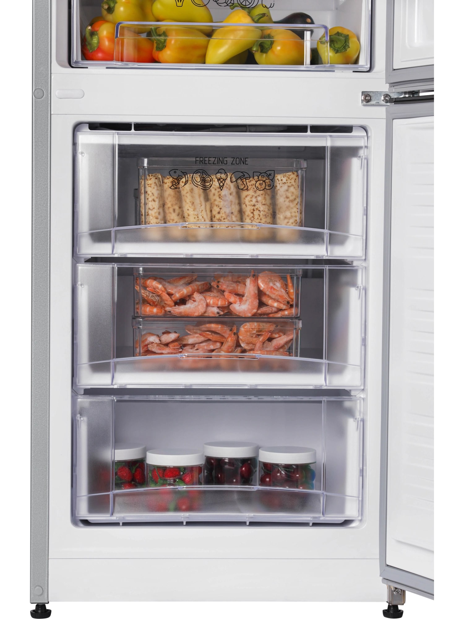 картинка Отдельностоящий холодильник Nord NRB 132 S серебро 