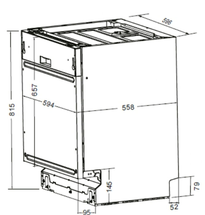 картинка Посудомоечная машина Kuppersberg GS 6057 