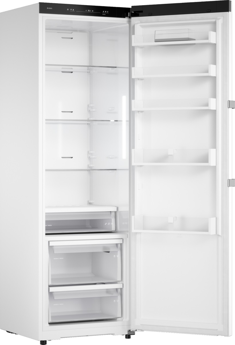 картинка Полувстраиваемый холодильник Asko RFR286KNCW1 белый 