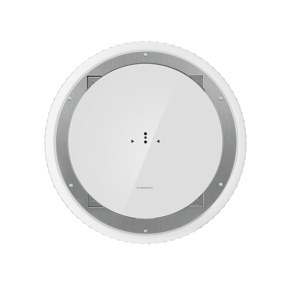 картинка Кухонная вытяжка Maunfeld EDELWEISS 39 ISLA белая 