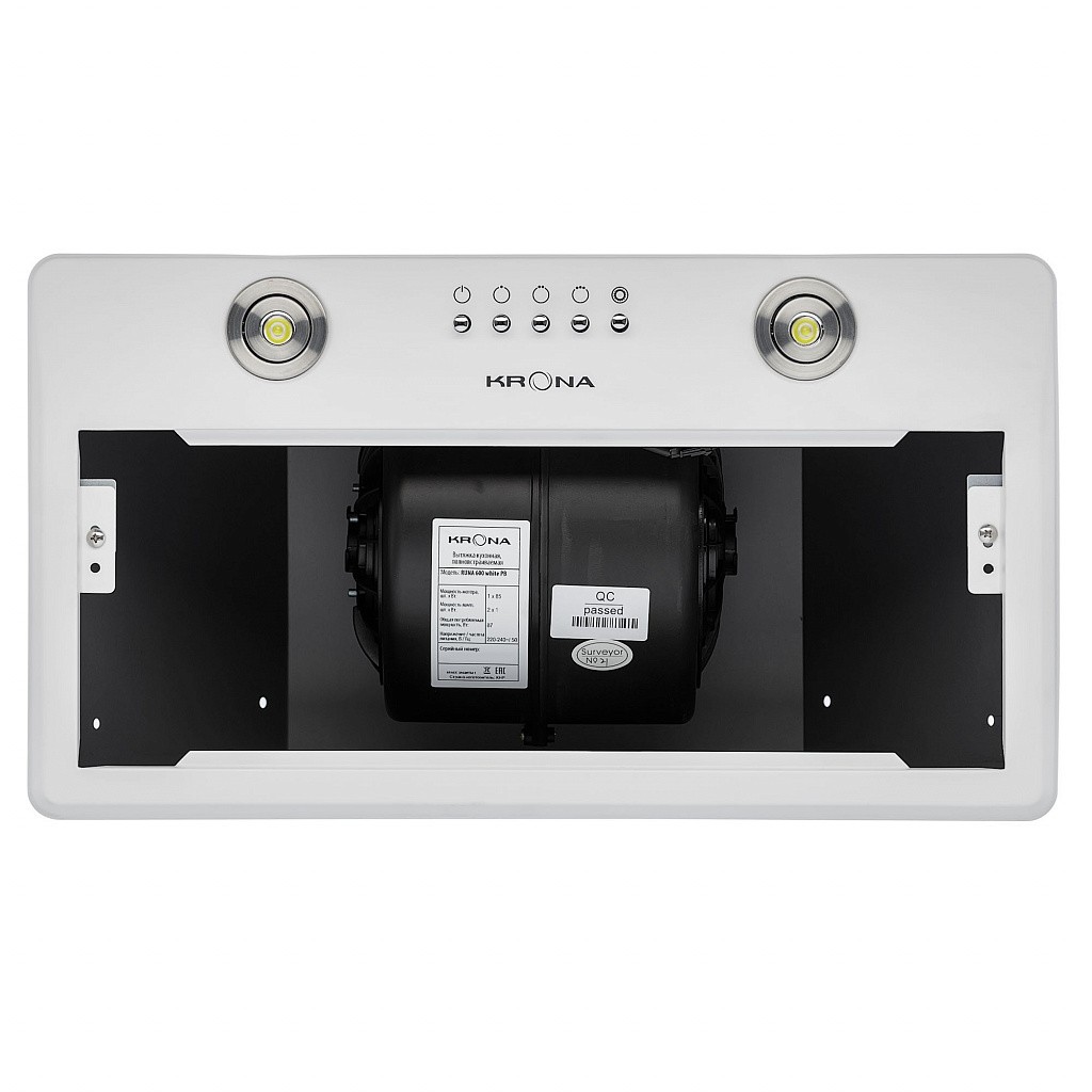 картинка Кухонная вытяжка Krona RUNA 600 WHITE PB 