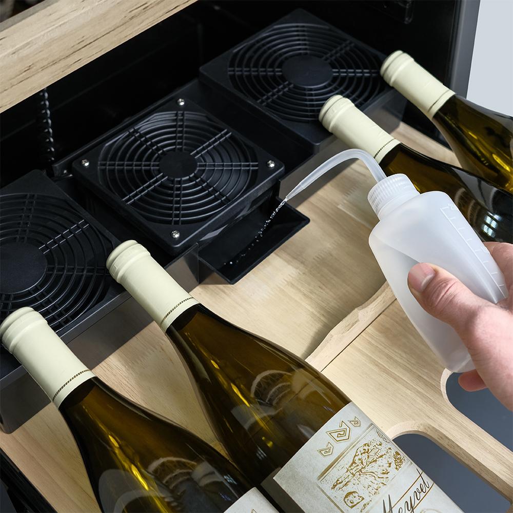 картинка Отдельностоящий винный шкаф Meyvel MV69-WN1-C (Орех) 