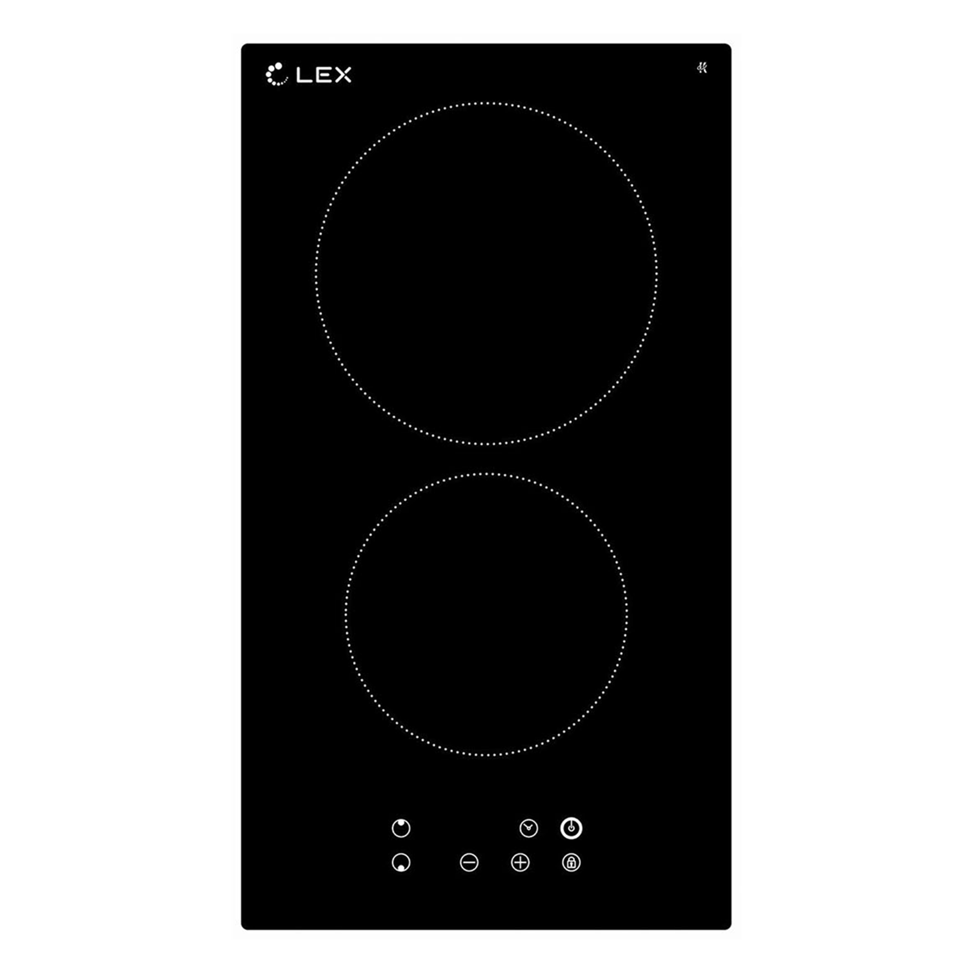 картинка Электрическая варочная панель Lex EVH 320 BL  картинка Электрическая варочная панель Lex EVH 320 BL