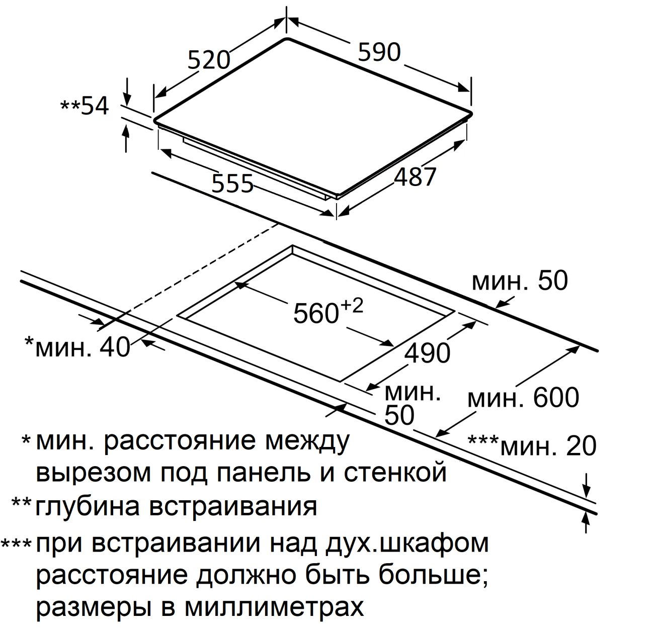 картинка Варочная панель Jacky's JH IB66 