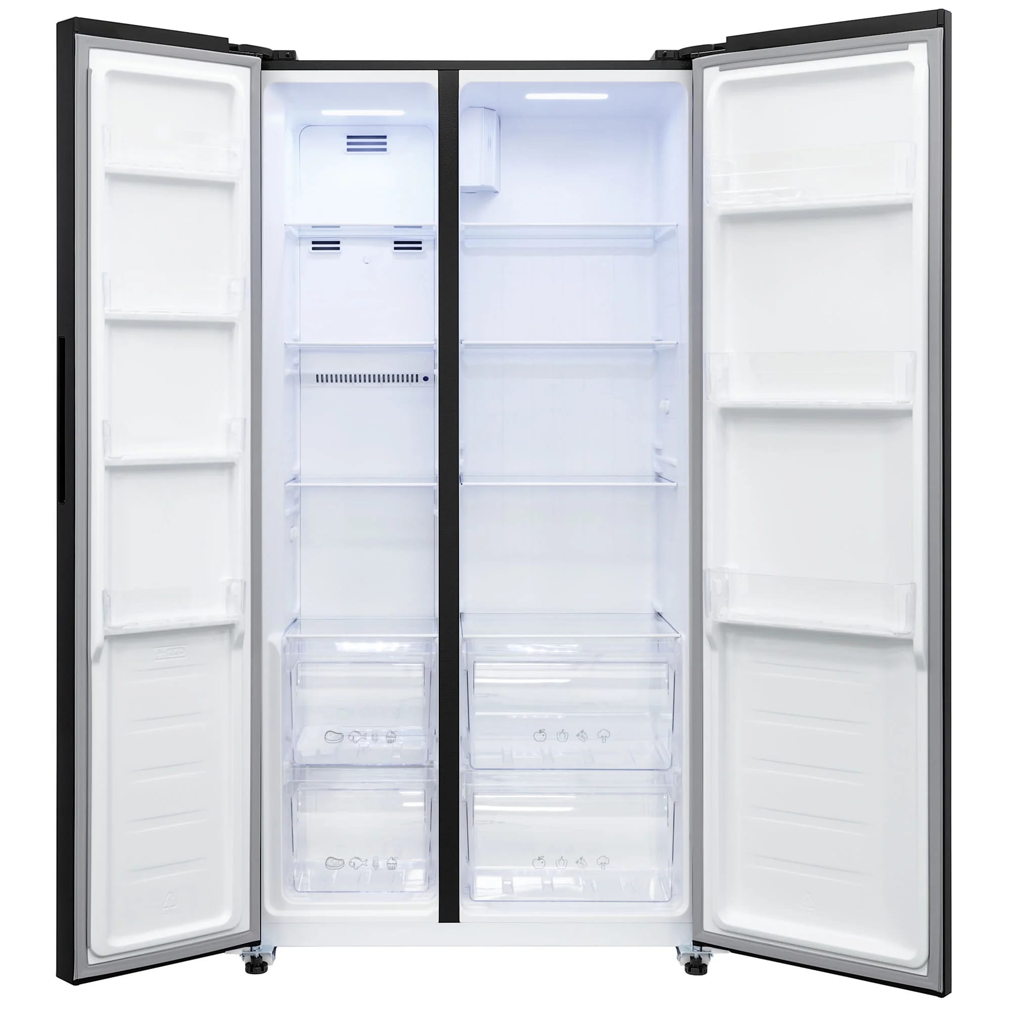 картинка Отдельностоящий холодильник Krona EISKALT 9159 SBS TNF DARK INOX 