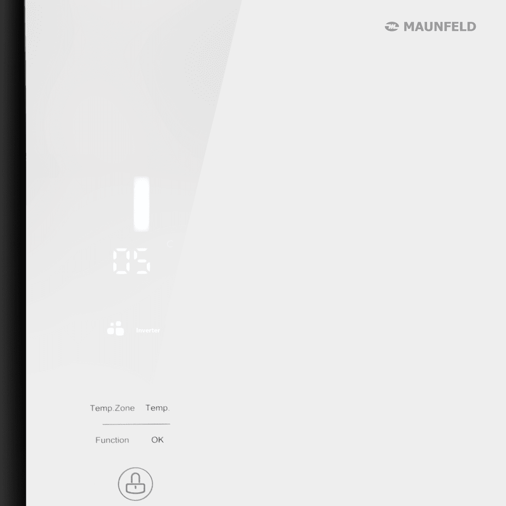картинка Холодильник Maunfeld MFF177NFW Slim Inverter 