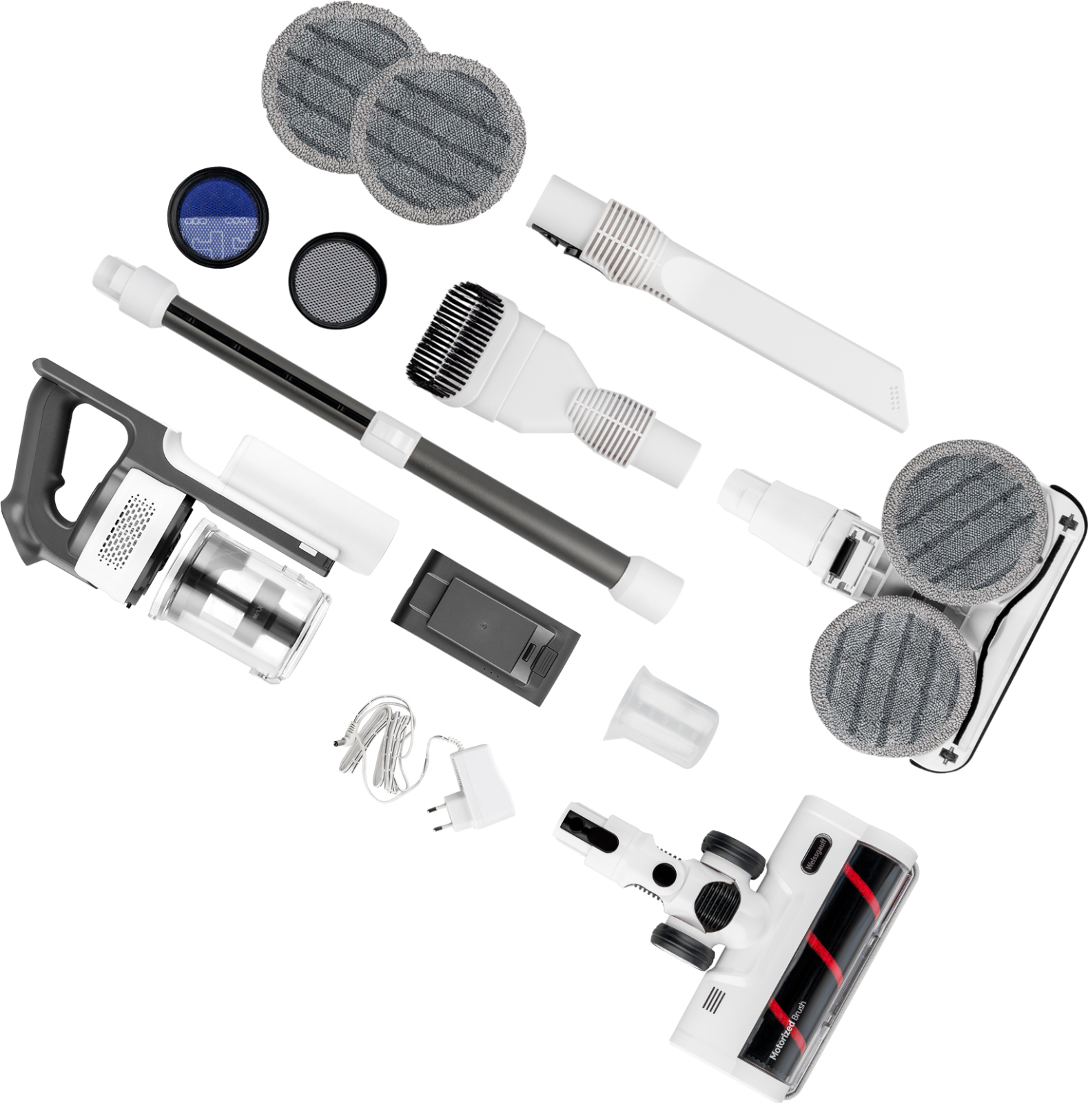 картинка Пылесос моющий Weissgauff V20 BLDC Wash&Dry 