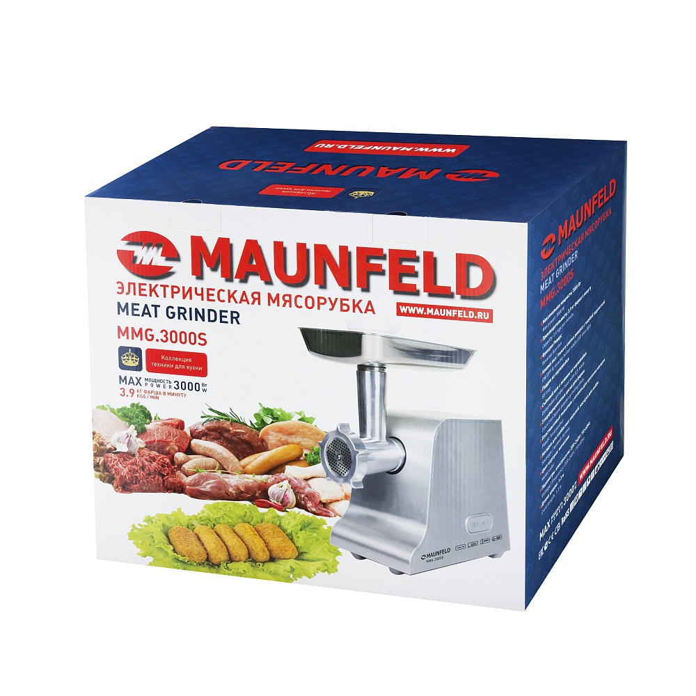 картинка Мясорубка Maunfeld MMG.3000S 