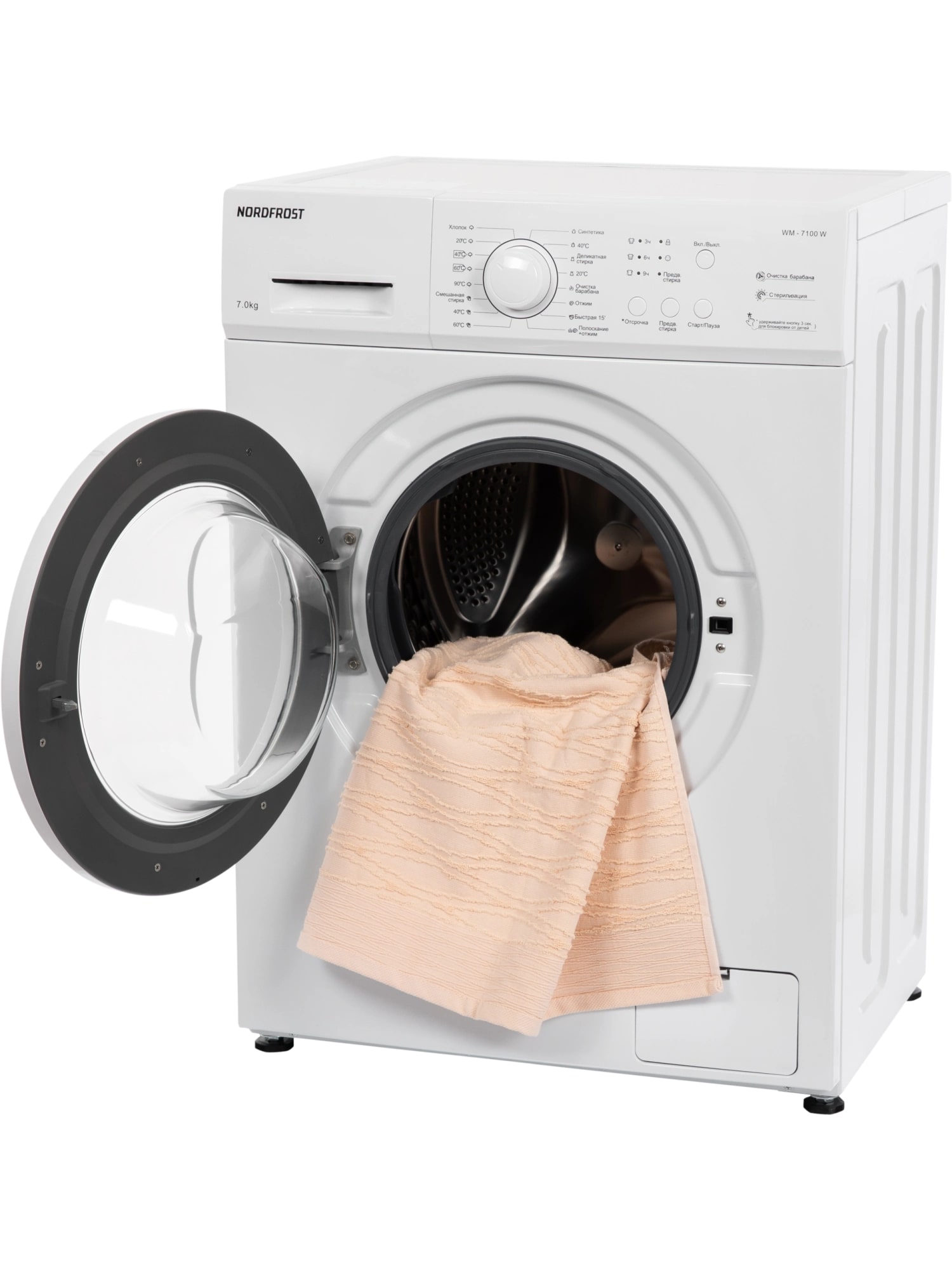 картинка Стиральная машина Nordfrost WM 7100 W 